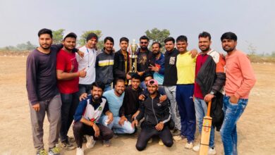 सात दिवसीय क्रिकेट टूर्नामेंट में सिंगोली टीम रही विजेता