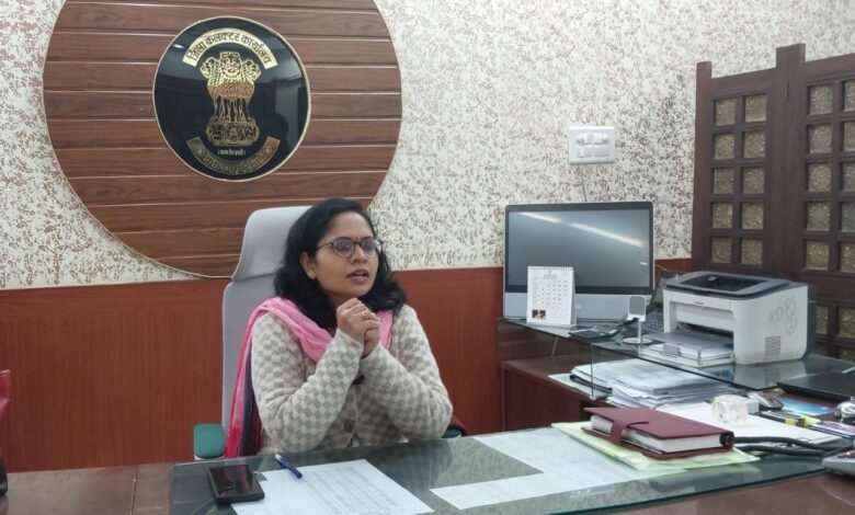 नवनियुक्त कलक्टर अंजलि राजोरिया ने किया पदभार ग्रहण नवनियुक्त कलक्टर अंजलि राजोरिया ने किया पदभार ग्रहण