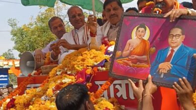 यादव महासभा अध्यक्ष ने मुख्यमंत्री डॉ.यादव को स्मृति चिन्ह भेंट करते हुए सौंपा निमंत्रण पत्र व ज्ञापन