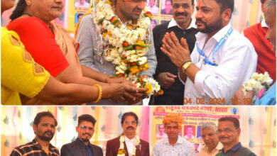 गौतमेश्वर मे राष्ट्रीय पत्रकार मोर्चा भारत का पत्रकार मिलन समारोह सम्पन्न