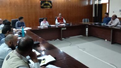 न्यून प्रगति रही योजनाओं पर गंभीरता से करें कार्य : जिला कलक्टर डॉ राजोरिया