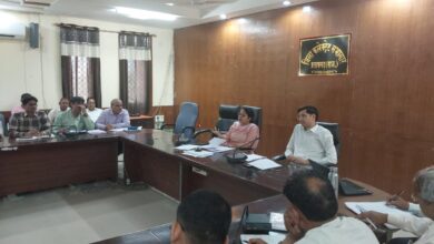 आगामी मानसून को लेकर जिला कलक्टर ने ली बैठक