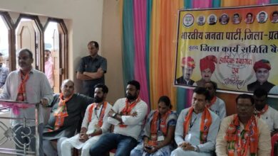 भाजपा जिला वृहद कार्य समिति बैठक संपन्न