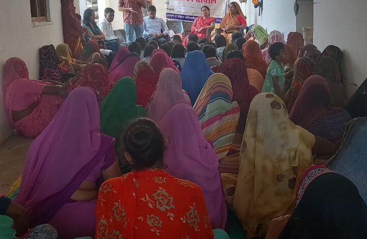अंतराष्ट्रीय बालिका दिवस के सप्ताह के अंतर्गत नारी की चौपाल का आयोजन अंतराष्ट्रीय बालिका दिवस के सप्ताह के अंतर्गत नारी की चौपाल का आयोजन