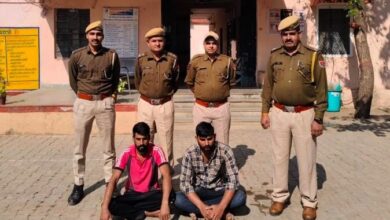 3 लाख रूपये कीमत के आर आर यु नेटवर्क चोरी करने के मामले मे दो अभियुक्त गिरफ्तार