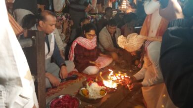 गंगा आरती और दीपोत्सव के साथ हुआ कांठल महोत्सव का आगाज़