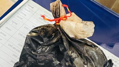 राजस्थान लोक परिवहन सेवा बस से 1-010 किलाग्राम अवैध अफीम बरामद