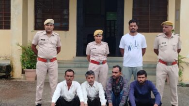 जमीनी विवाद को लेकर हुई मारपीट के मामले में 04 अभियुक्तों  गिरफ्तार