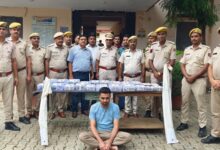 मध्यप्रदेश के कुख्यात अपराधी सलमान से भारी मात्रा मे देशी विदेशी हथियारों का जखीरा बरामद