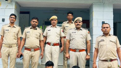 माना बावजी मन्दिर में हुई चोरी का खुलासा करते हुए दो अभियुक्त गिरफ्तार