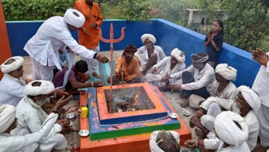 इंद्रदेव धूणी सेवा संस्थान पर एक दिवसीय इंद्रदेव प्रसन्न यज्ञ का हुआ आयोजन